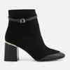 Tod's Women's Block Heeled Ankle Boots - Black - Image 1