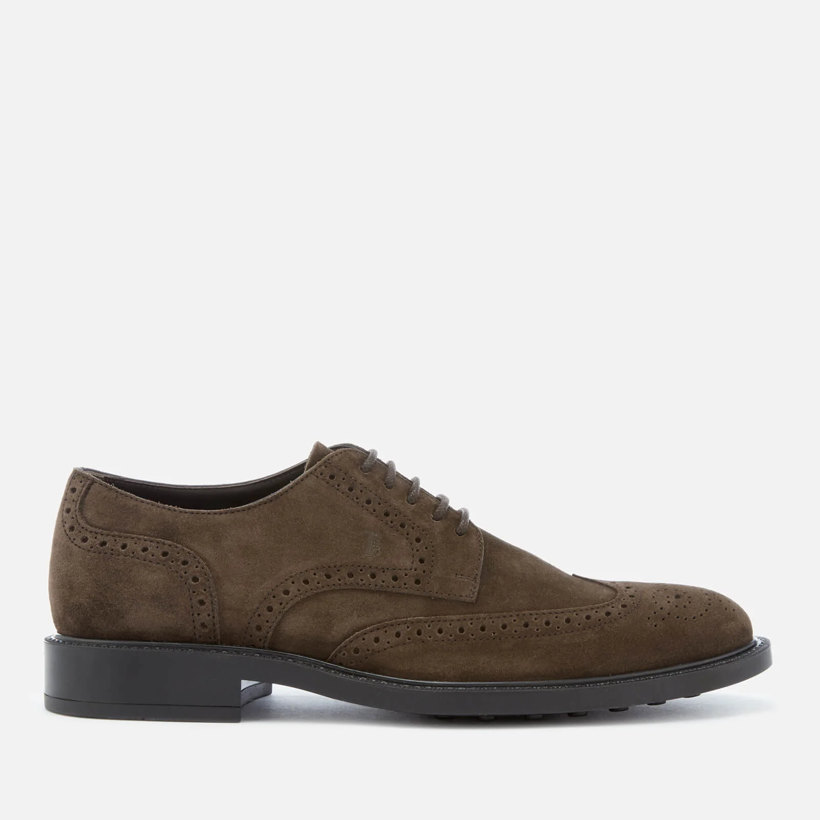 Tod's Men's Brogue Derby Shoes - Brown Image 1
