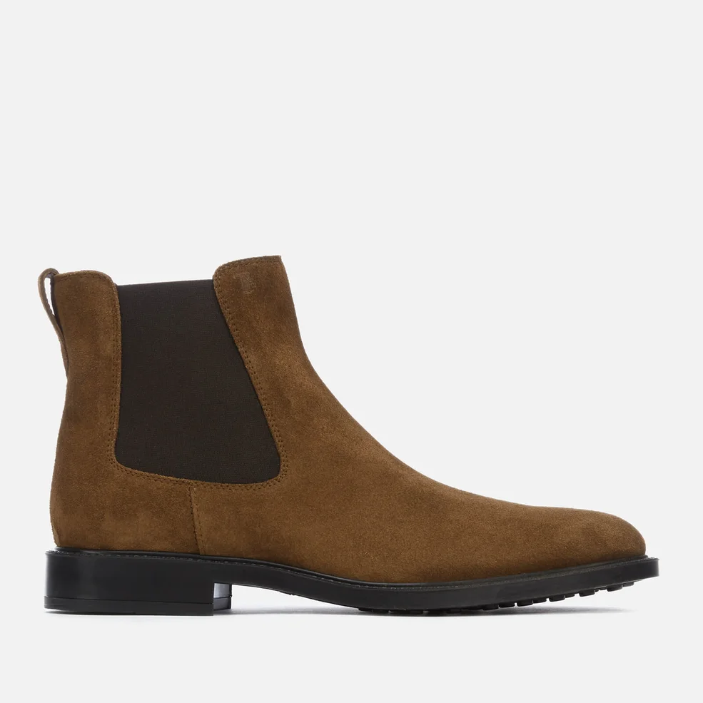 Tod's Men's Suede Chelsea Boots - Brown Image 1