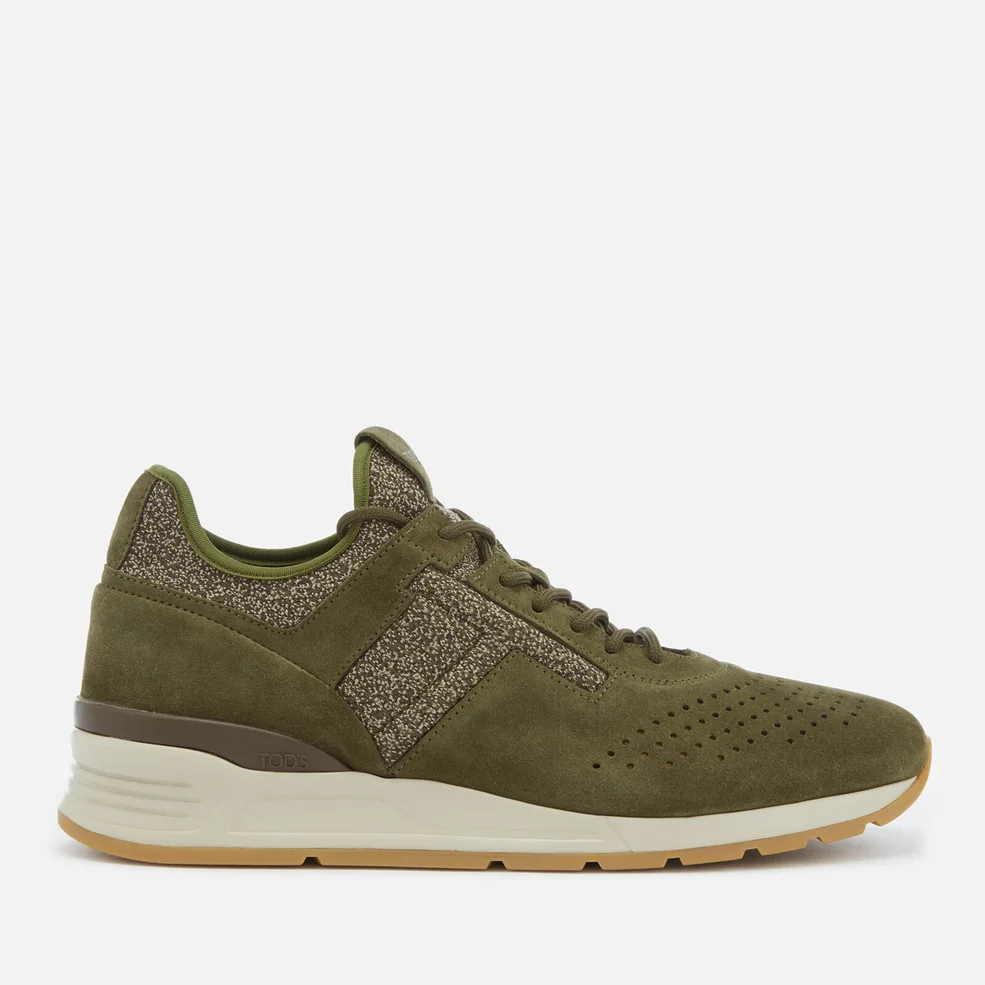 Tod's Men's Runner Style Trainers - Green Image 1