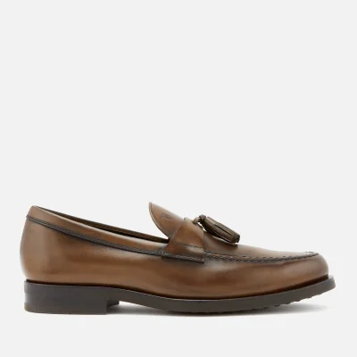 Tod's Men's Leather Tassel Loafers - Brown