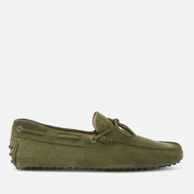 Tod's Men's Driving Shoes - Green