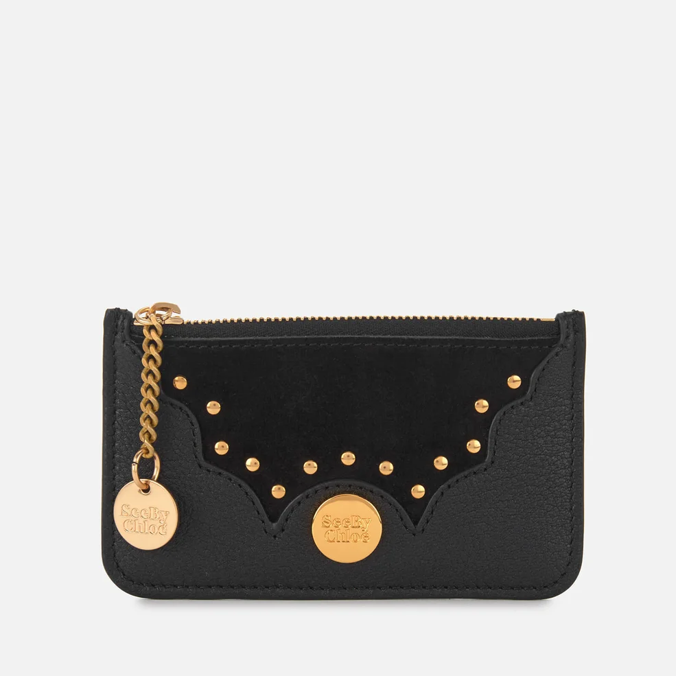See By Chloé Women's Nick Small Wallet - Black Image 1