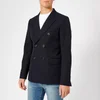 AMI Men's Lined 2 Button Jacket - Navy - Image 1