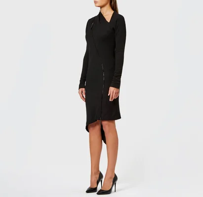 Vivienne Westwood Anglomania Women's Zipper Timans Dress - Black