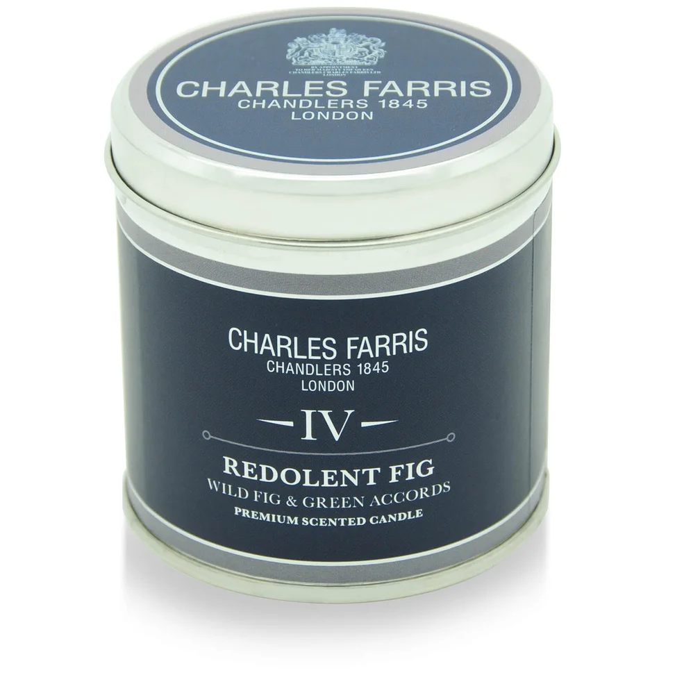 Charles Farris Signature Redolent Fig Tin Candle 300g Image 1