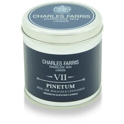 Charles Farris Signature Pinetum Tin Candle 300g