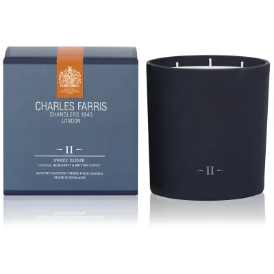 Charles Farris Signature Sweet Elixir 3 Wick Candle 640g