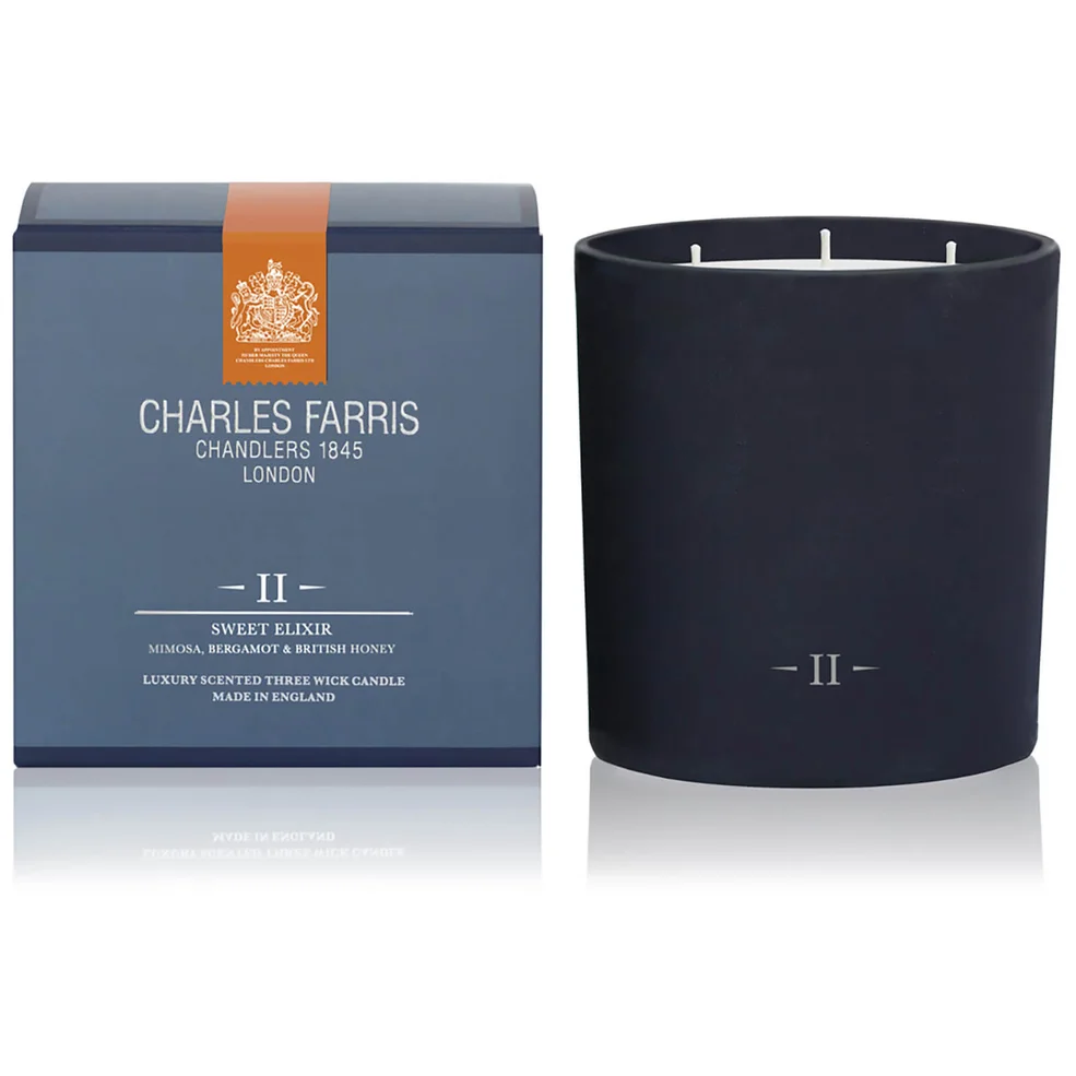 Charles Farris Signature Sweet Elixir 3 Wick Candle 640g Image 1