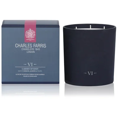 Charles Farris Signature Garden of Eden 3 Wick Candle 640g