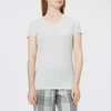 Emporio Armani Women's Basic Cotton T-Shirt - Silver - Image 1