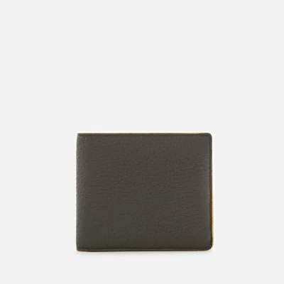 Maison Margiela Men's Leather Bi Fold Wallet - Black