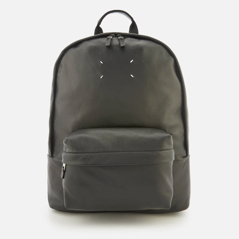 Maison Margiela Men's Leather Backpack - Black Image 1