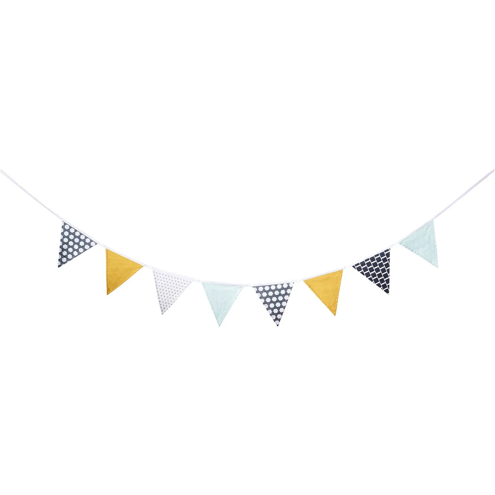 Kids Concept Neo Bunting - Multi/Green Image 1
