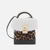 The Volon Women's Great L. Box Fur Bag - Leopard - Image 1