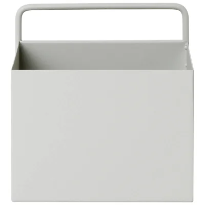 Ferm Living Wall Box - Square - Light Grey