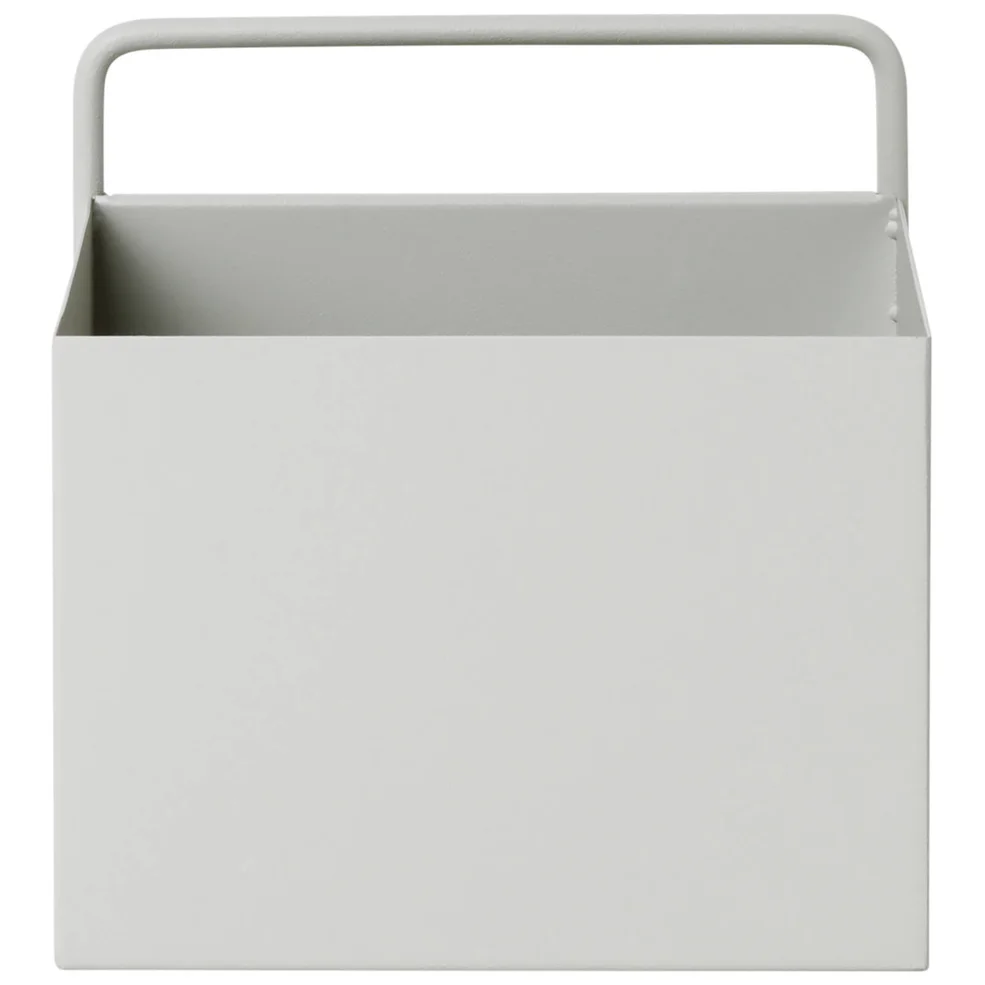 Ferm Living Wall Box - Square - Light Grey Image 1