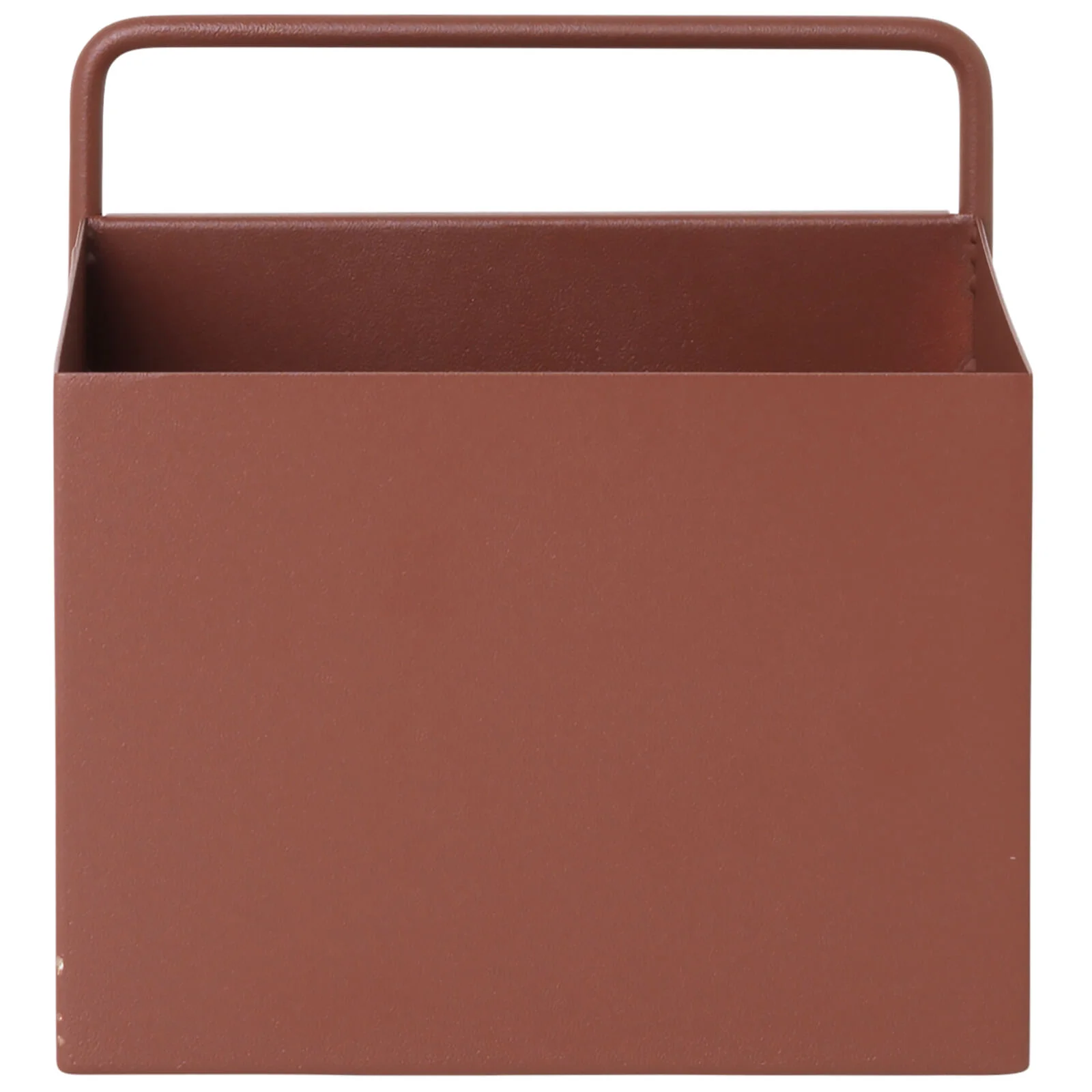 Ferm Living Wall Box - Square - Red/Brown Image 1