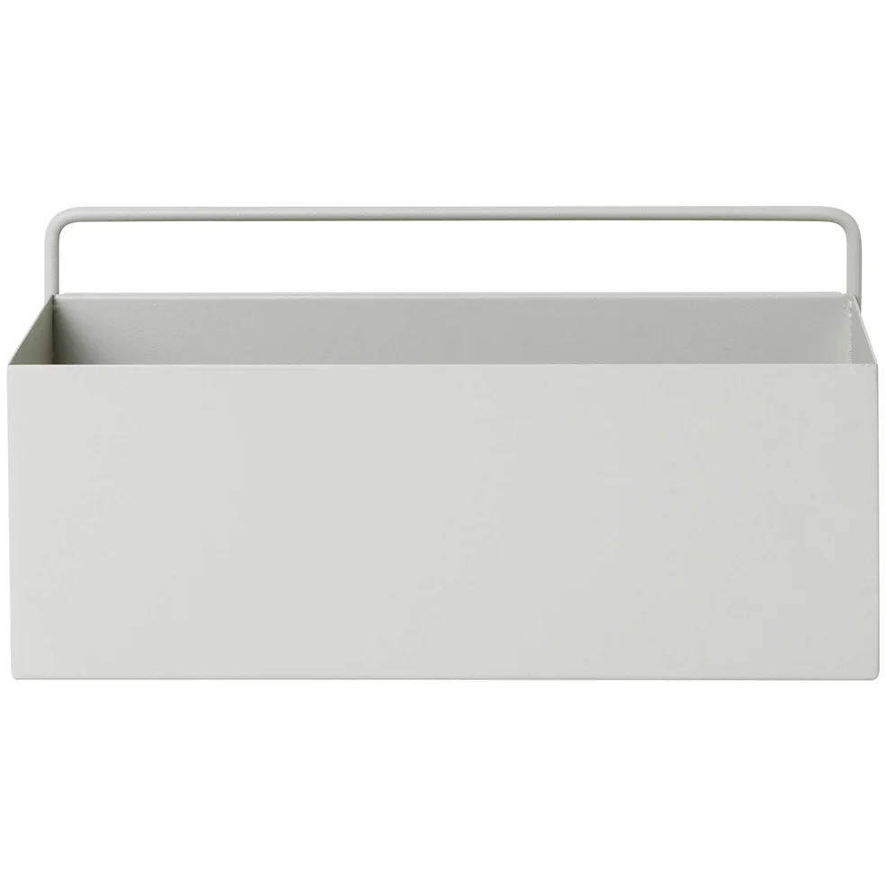 Ferm Living Wall Box - Rectangle - Light Grey Image 1