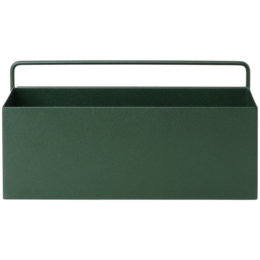 Ferm Living Wall Box - Rectangle - Dark Green Image 1