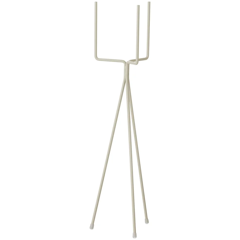 Ferm Living Plant Stand - Low - Light Grey Image 1