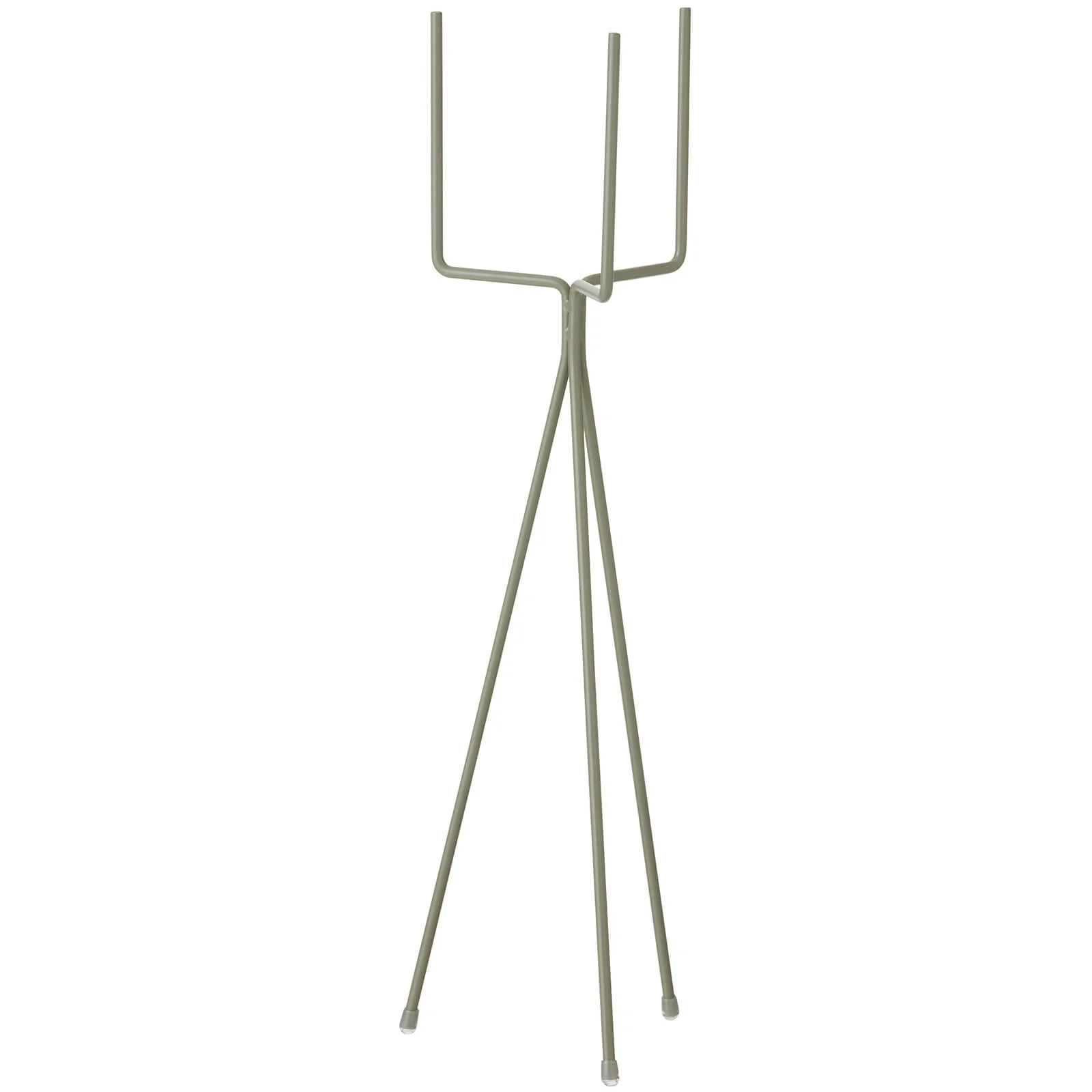 Ferm Living Plant Stand - Low - Dusty Green Image 1