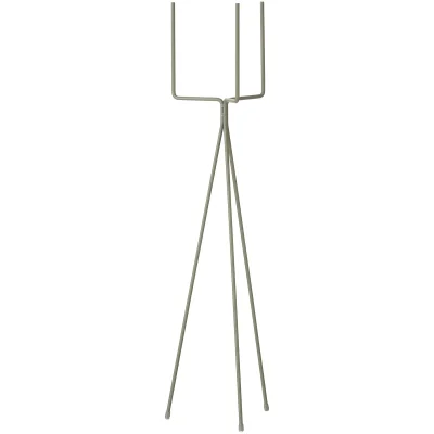 Ferm Living Plant Stand - High - Dusty Green