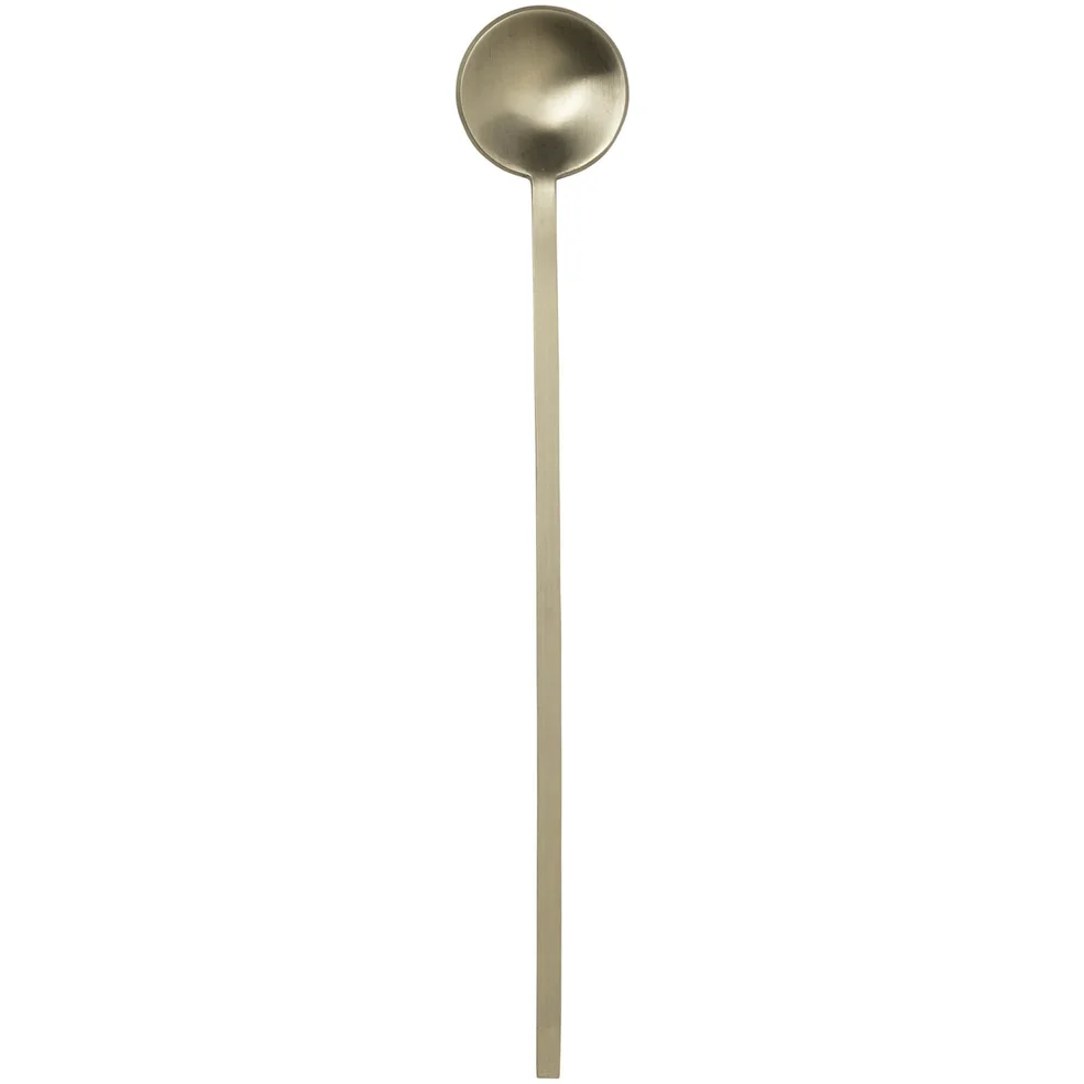Ferm Living Fein Long Spoon - Metallic Image 1