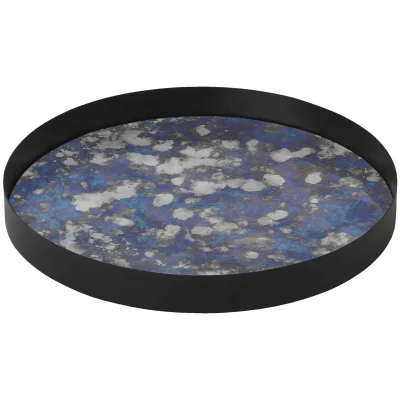 Ferm Living Coupled Round Tray - Large - Blue