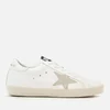 Golden Goose Women's Superstar Trainers - White/Gold Lettering - Image 1