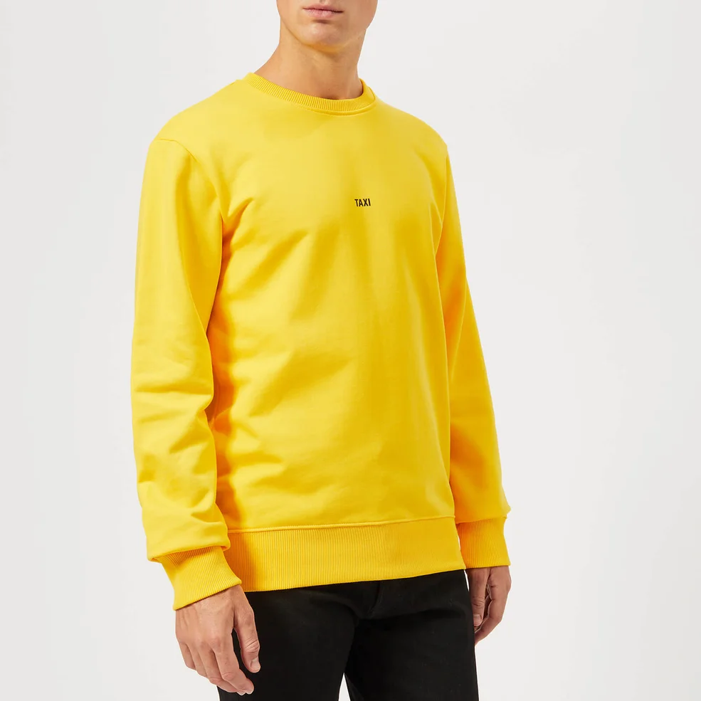 Helmut Lang Men's New York Taxi Sweatshirt - Yellow Image 1