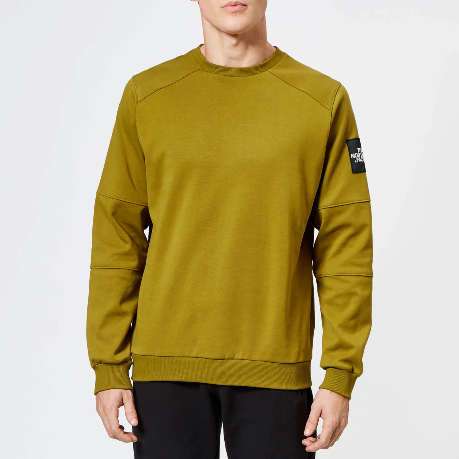 The North Face Men's Fine 2 Crew Sweatshirt - Fir Green Image 1