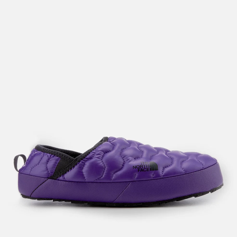 The North Face Men's Thermoball Traction Mule IV Slippers - Shiny Tillandsia Purple/Phantom Grey Image 1