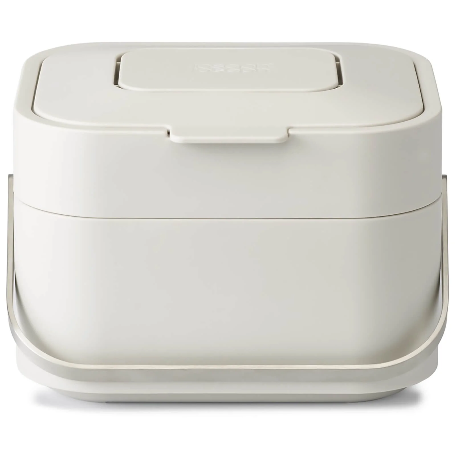 Joseph Joseph Stack 4 Food Waste Caddy With Odour Filter - Stone Image 1