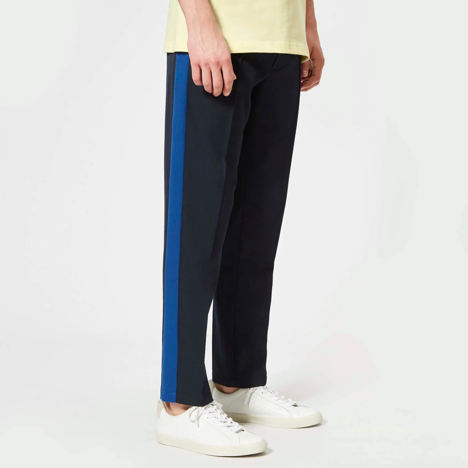Axel Arigato Men's Slim Fit Side Stripe Trousers - Dark Navy/Blue Image 1