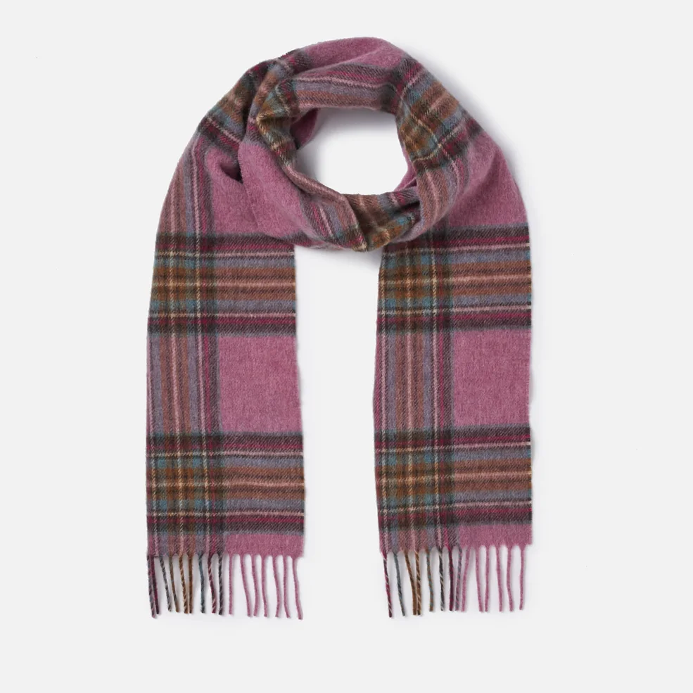 Barbour Women's Country Check Scarf - Pink Image 1