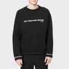 Drôle de Monsieur Men's Slogan Brushed Sweatshirt - Black - Image 1