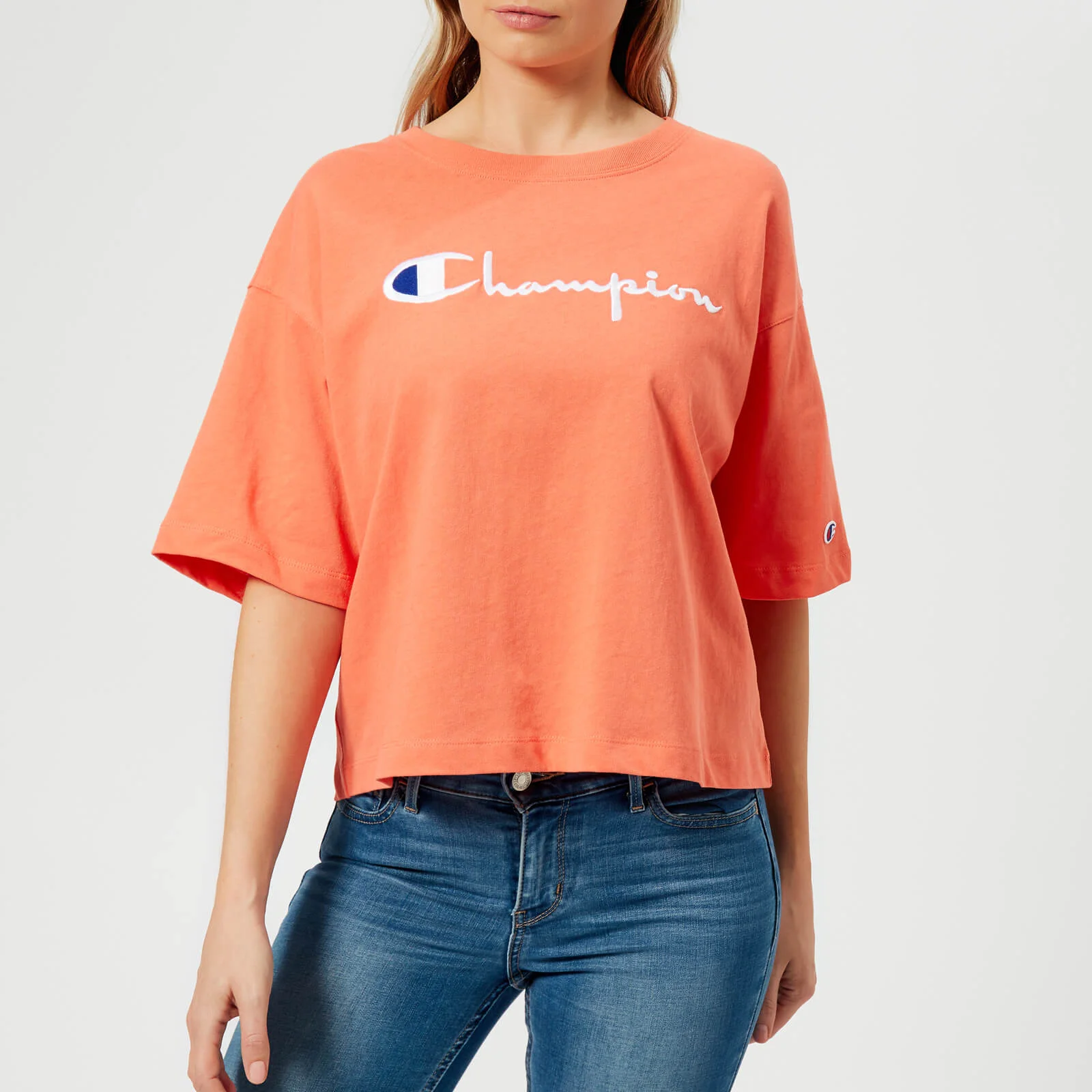 Champion Women's Maxi T-Shirt - Orange Image 1
