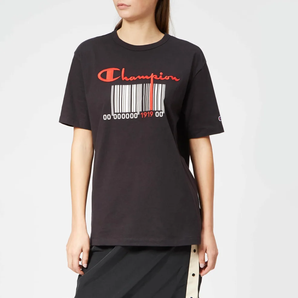 Champion Women's Maxi T-Shirt - Black Image 1