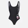 Champion Women's Swimming Suit - Charcoal - Image 1