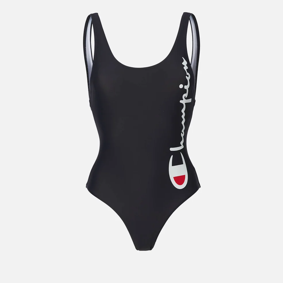 Champion Women's Swimming Suit - Charcoal Image 1