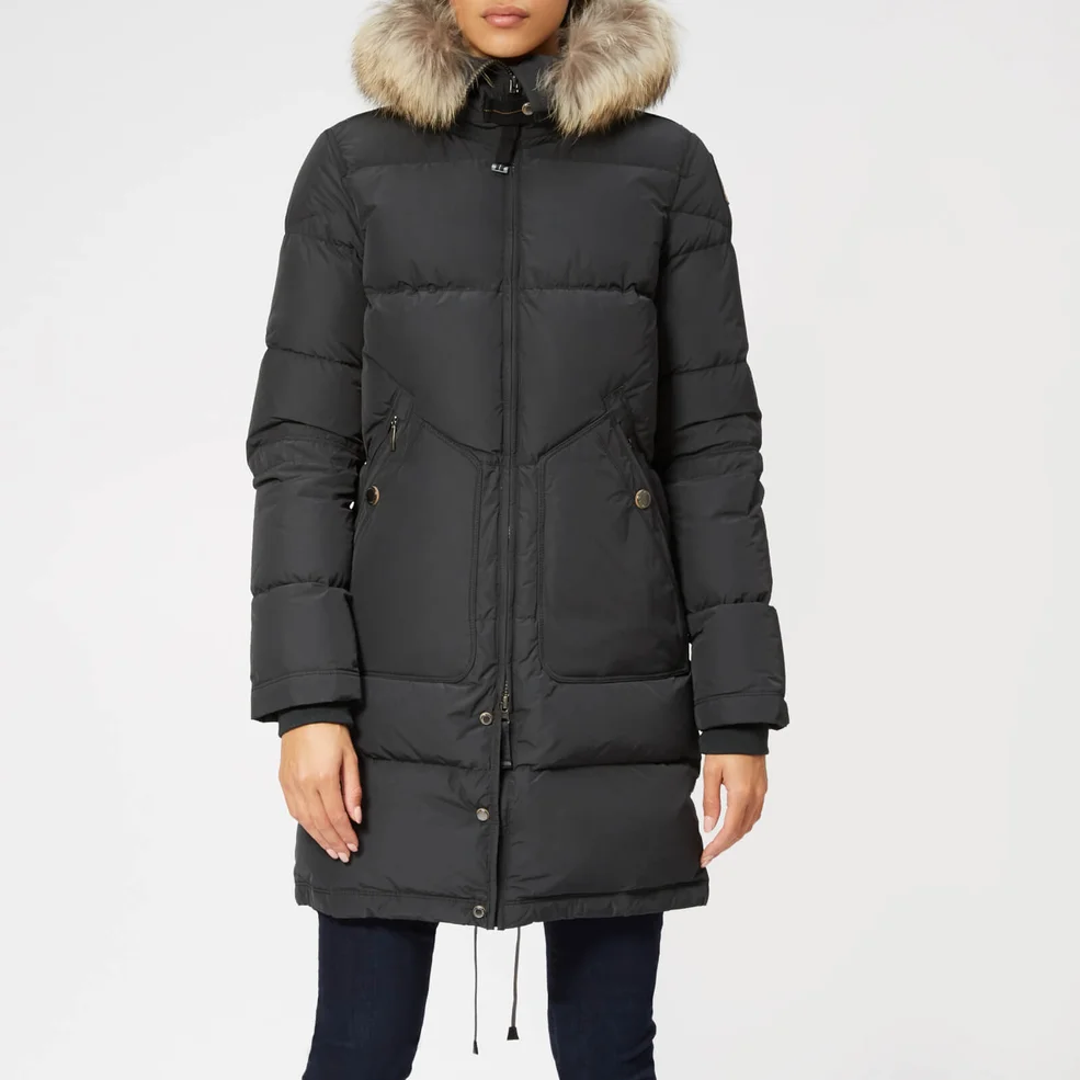 Parajumpers Women's Light Long Bear Coat - Anthracite Image 1