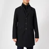 Herno Men's Classic Single Breasted Over Coat - Navy - Image 1