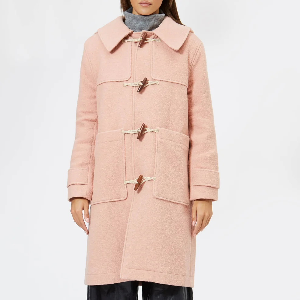Rejina Pyo Women's Lila Coat - Wool Pink Image 1