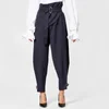 JW Anderson Women's Fold Front Utility Trousers - Navy - Image 1