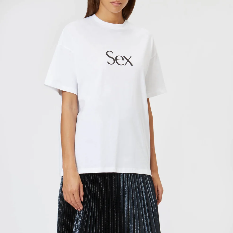 Christopher Kane Women's Sex T-Shirt - White Image 1