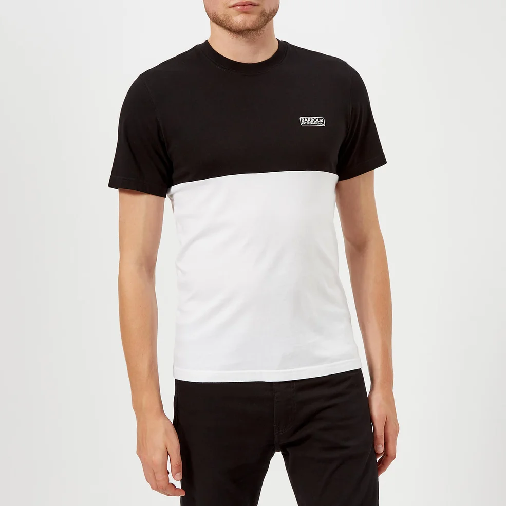 Barbour International Men's Sport Valance T-Shirt - Black Image 1