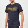 Barbour International Men's Essential Large Logo T-Shirt - Navy - Image 1