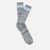 Universal Works Men's Everyday Stripe Socks - Cornish Blue - Image 1