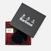 Barbour Men's Scarf And Glove Gift Set - Red Tartan - Image 1